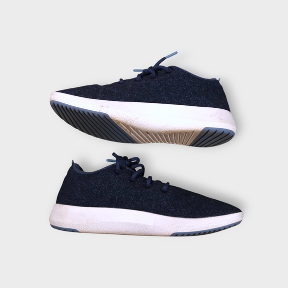 Allbirds WRM Wool Runner Mizzle Men's Running Shoes Size 13 Blue - Picture 8 of 10